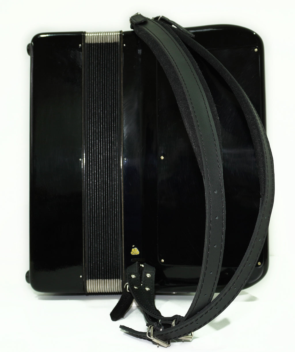 Weltmeister Grandina 5 Row Button Accordion 120 Bass, B Griff, made in Germany, Concert Bayan with New Straps and Soft Case, Professional Bayan Accordian for Adults, 2555