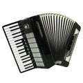 Weltmeister Stella Accordion 80 Bass made in Germany, New Straps and Soft Case for Gift, Vintage Keyboard Piano Accordian Musical Instrument, 2559