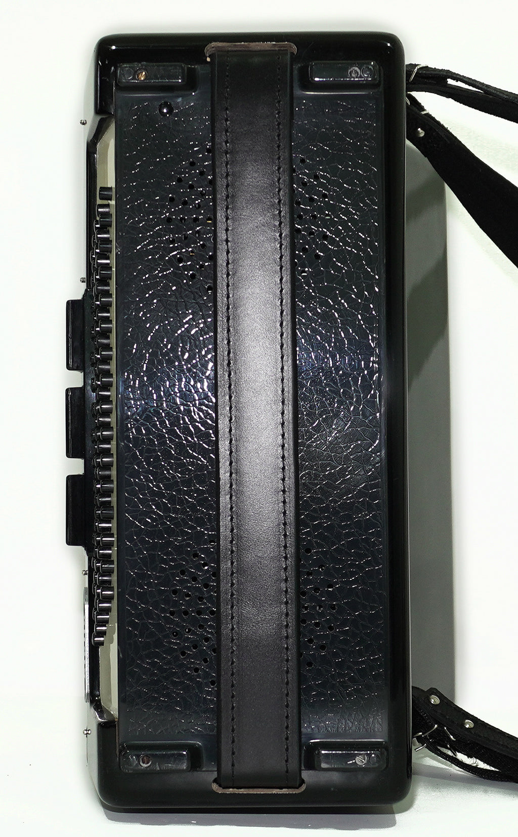 Weltmeister Stella Accordion 80 Bass made in Germany, New Straps and Soft Case for Gift, Vintage Keyboard Piano Accordian Musical Instrument, 2559