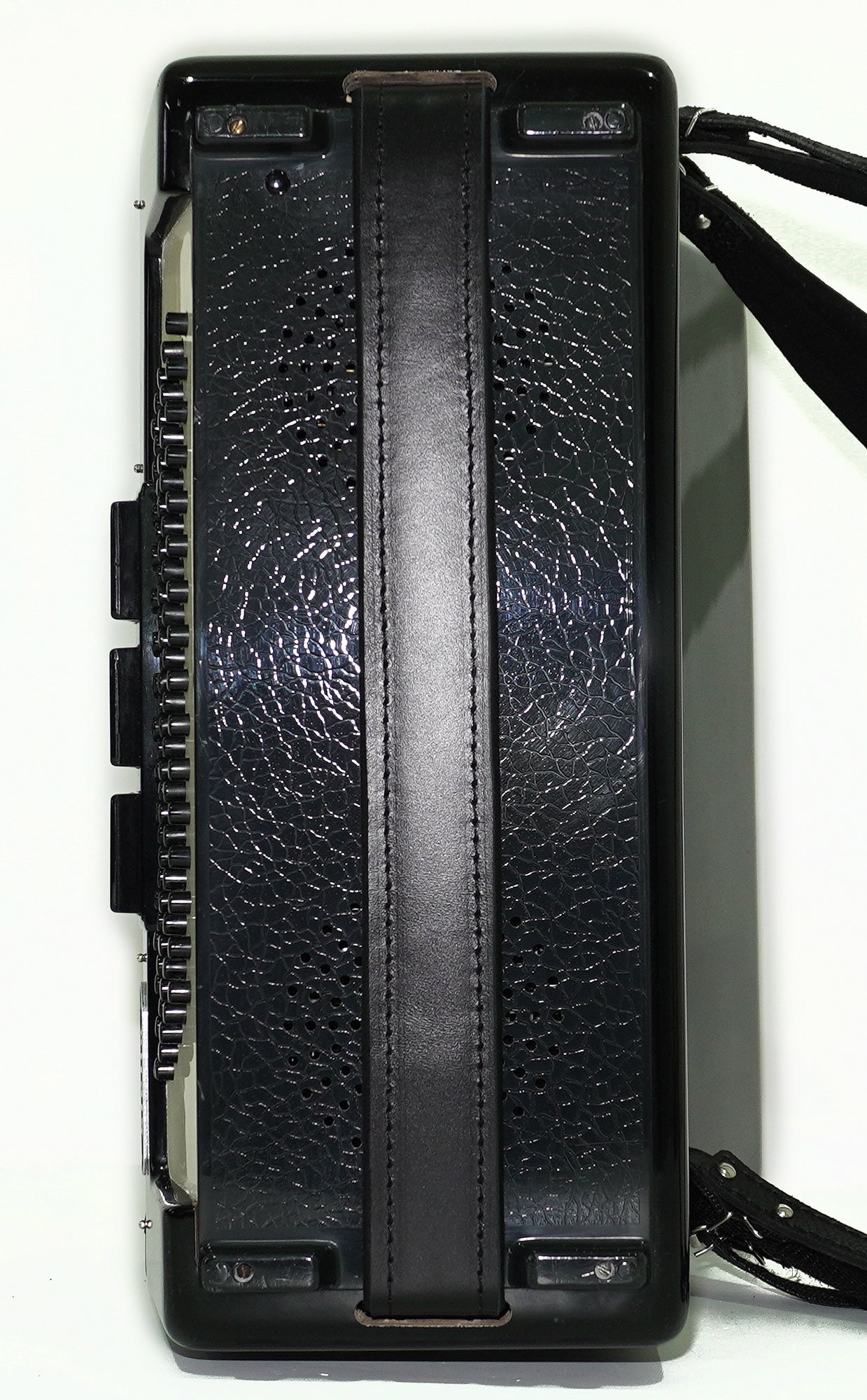 Weltmeister Stella Accordion 80 Bass made in Germany, New Straps and Soft Case for Gift, Vintage Keyboard Piano Accordian Musical Instrument, 2559