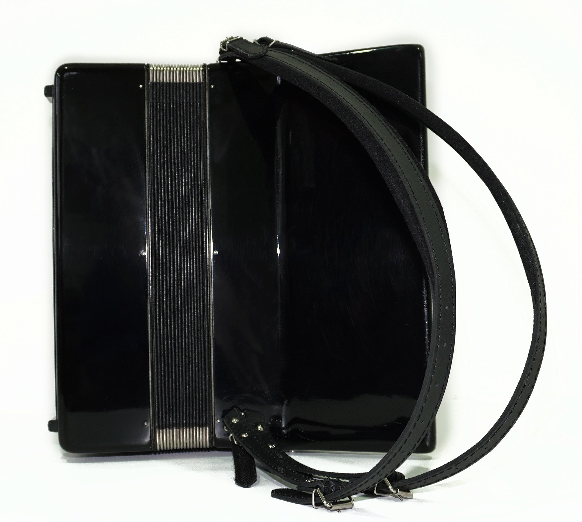 Weltmeister Stella Accordion 80 Bass made in Germany, New Straps and Soft Case for Gift, Vintage Keyboard Piano Accordian Musical Instrument, 2559