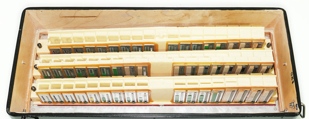 Weltmeister Stella Accordion 80 Bass made in Germany, New Straps and Soft Case for Gift, Vintage Keyboard Piano Accordian Musical Instrument, 2559