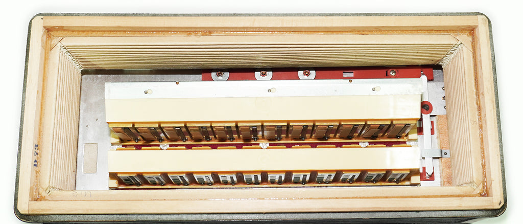 Weltmeister Stella Accordion 80 Bass made in Germany, New Straps and Soft Case for Gift, Vintage Keyboard Piano Accordian Musical Instrument, 2559