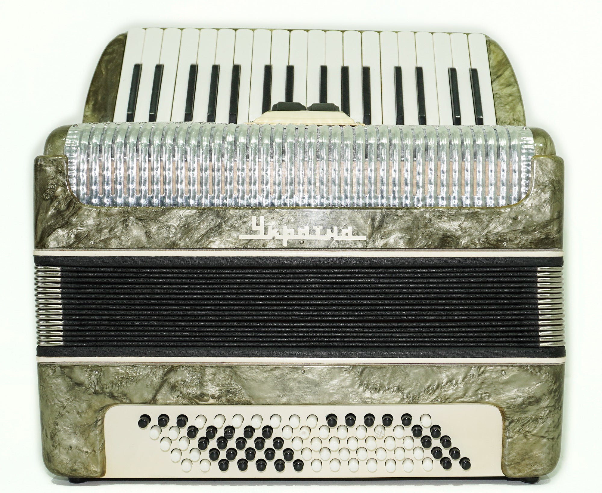 Ukraine Piano Accordion 80 Bass Buttons, New Straps, Lightweight Keyboard Accordian, Folk Musical Instrument, Wonderful sound, 2593