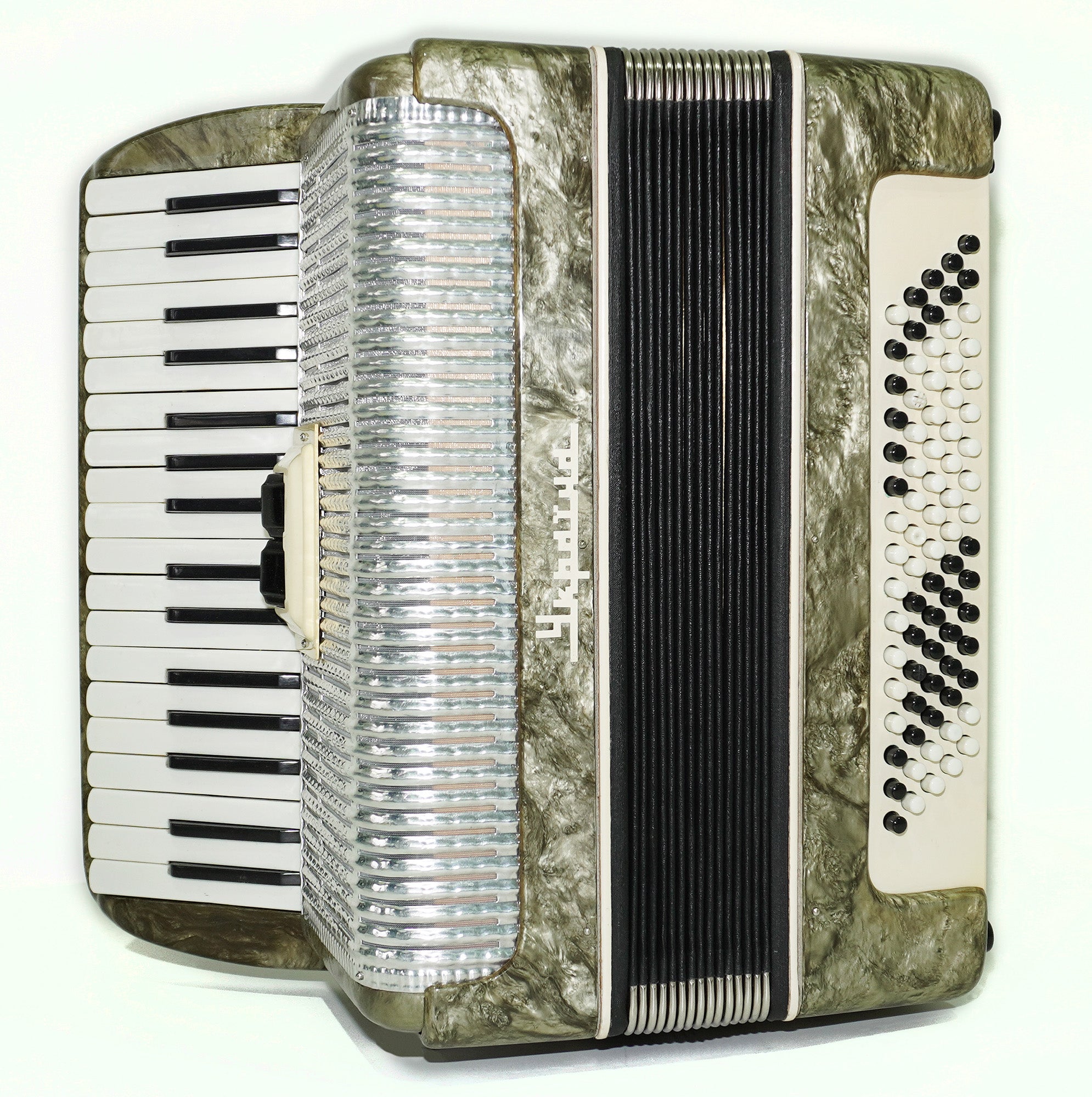 Ukraine Piano Accordion 80 Bass Buttons, New Straps, Lightweight Keyboard Accordian, Folk Musical Instrument, Wonderful sound, 2593
