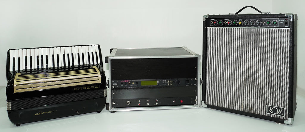 Hohner Electronium Synthesizer Accordion, made in Germany, Rare Old Musical Instrument, 2570