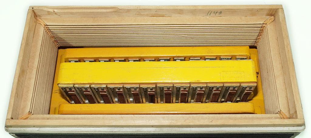 Bayan 3 Row Button Accordion Kreminne 120 Bass, Folk Accordian Harmonica, Garmoshka, with New Straps, Squeezebox, Old Soviet Bayan in Tune, 2575