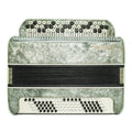 Russian Bayan Tembr, Button Accordion Instrument, 100 Bass Buttons, New Straps, Concertina Stradella B System, Soviet Harmonica in Tune, 2629