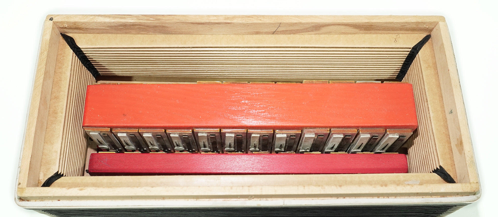 Russian Bayan Tembr, Button Accordion Instrument, 100 Bass Buttons, New Straps, Concertina Stradella B System, Soviet Harmonica in Tune, 2629