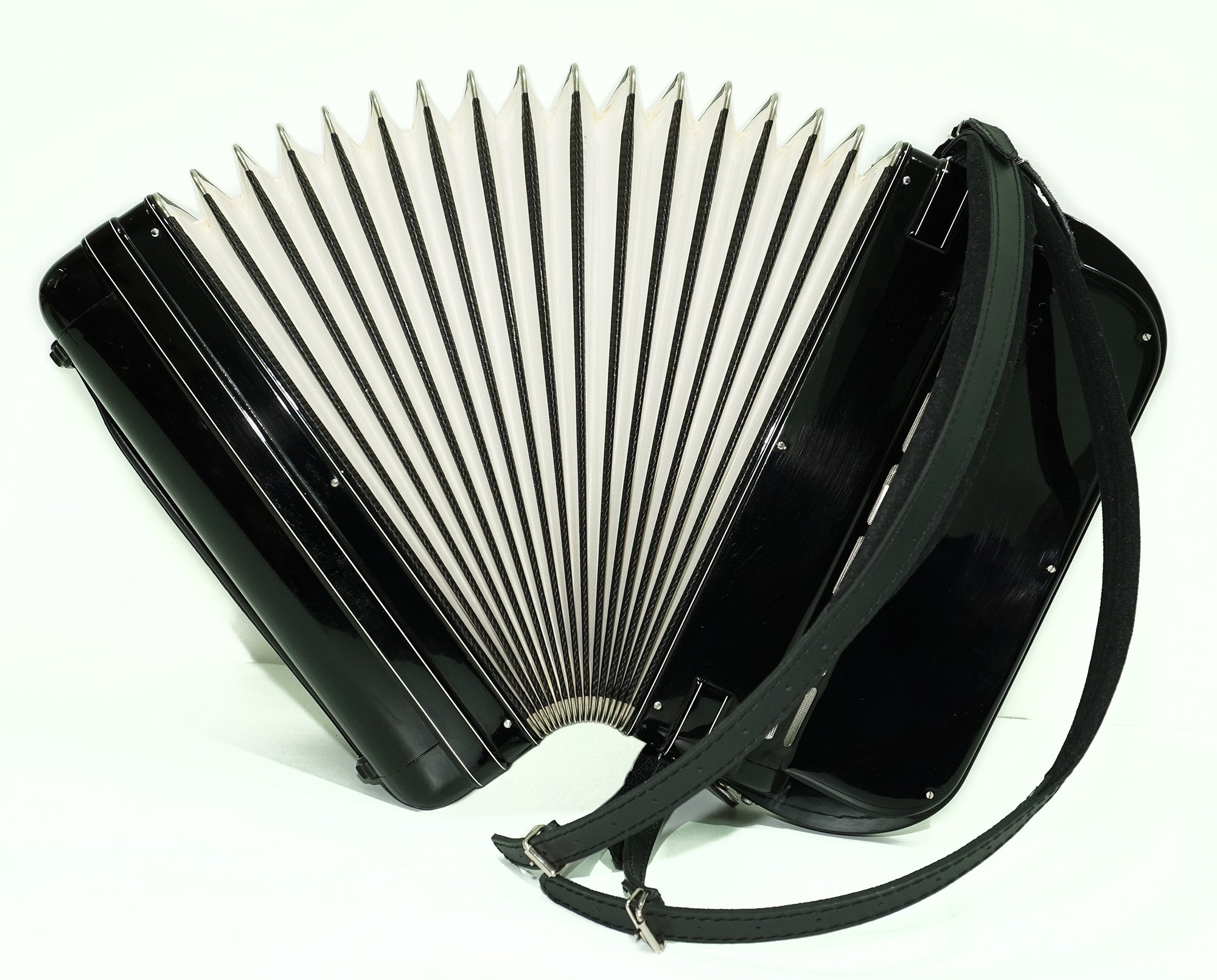 Hohner Morino Artiste VI N Button Accordion 120 Bass, C Griff, made in Germany, Straps and Hard Case, 5 Rows Fisarmonica Knopfakkordeon, 2573