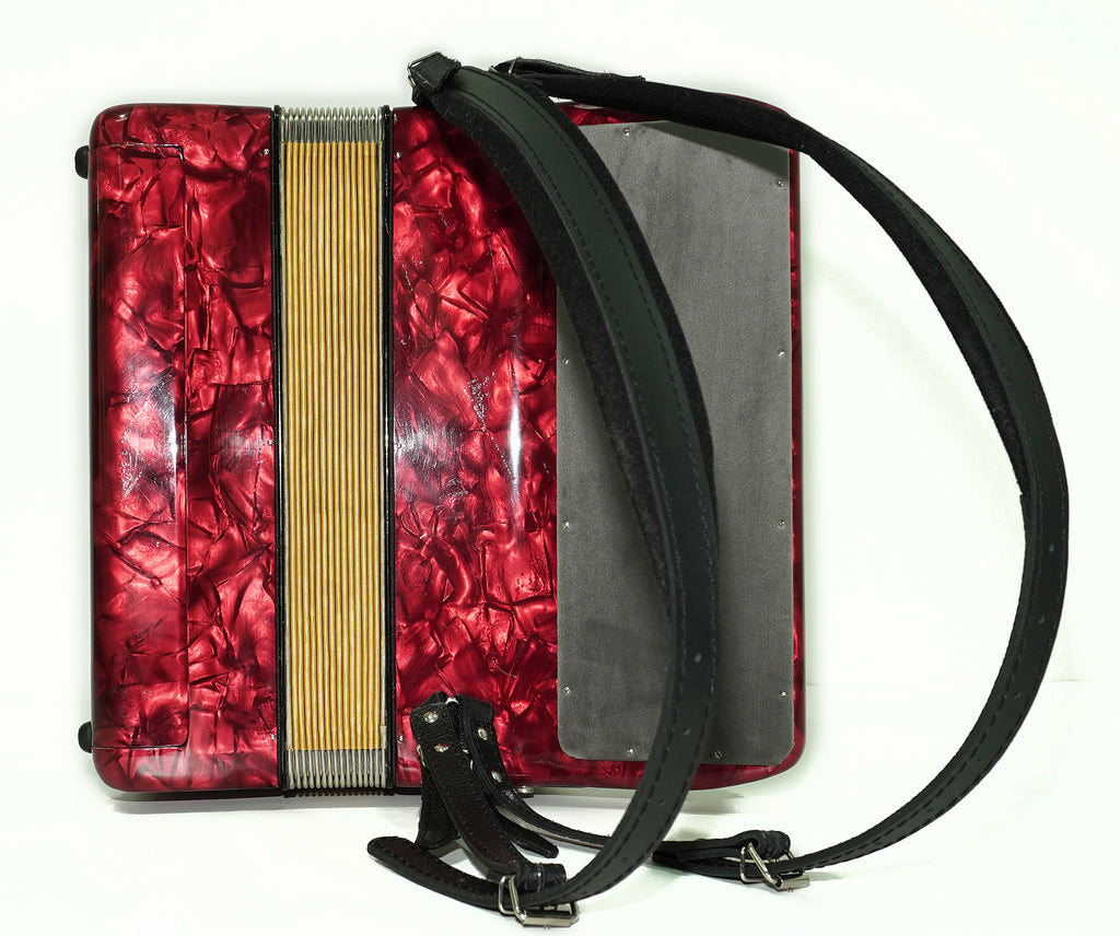 Weltmeister Toccata Converter 5 Row Button Accordion 60 Bass, Free Bass and Stradella, made in Germany, Lightweight Concert Bayan B Griff, 2592