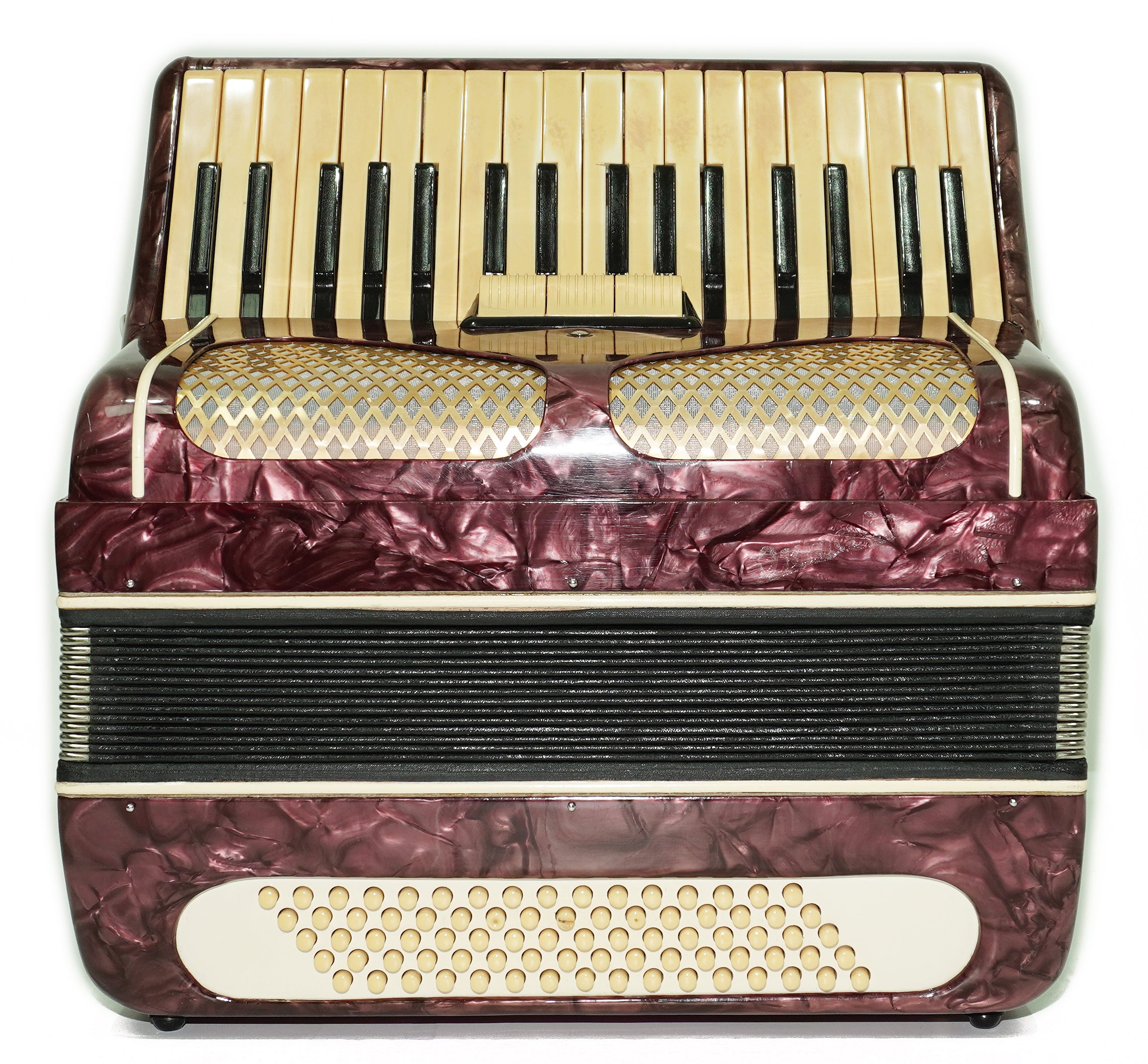 Octava Piano Accordion 80 Bass, made in Russia, New Straps, Accordian for Beginners Children for Study, 2665