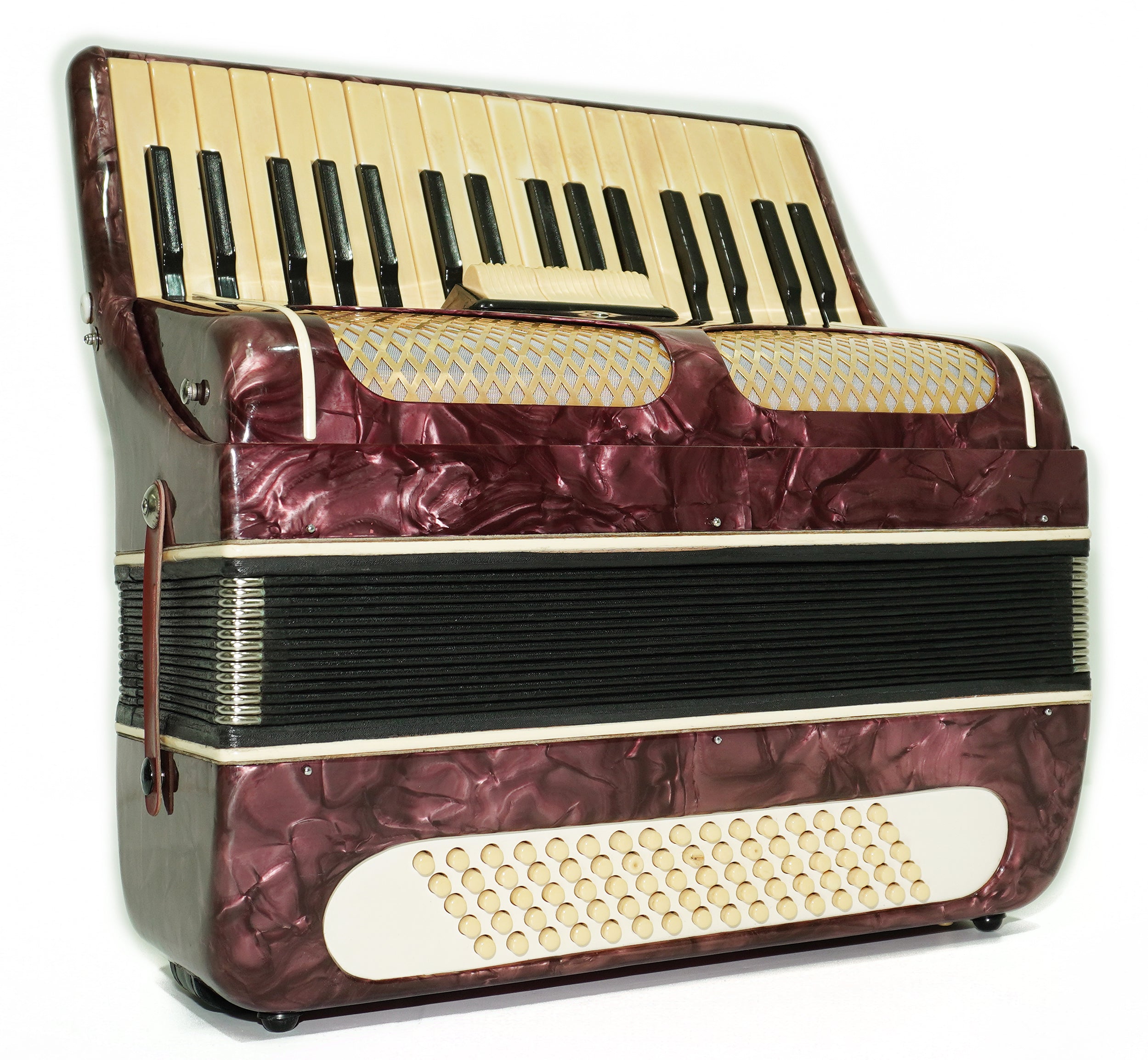 Octava Piano Accordion 80 Bass, made in Russia, New Straps, Accordian for Beginners Children for Study, 2665