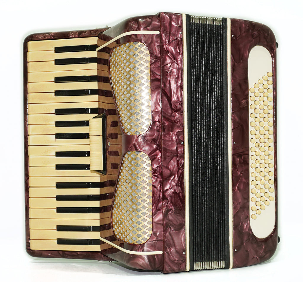 Octava Piano Accordion 80 Bass, made in Russia, New Straps, Accordian for Beginners Children for Study, 2665