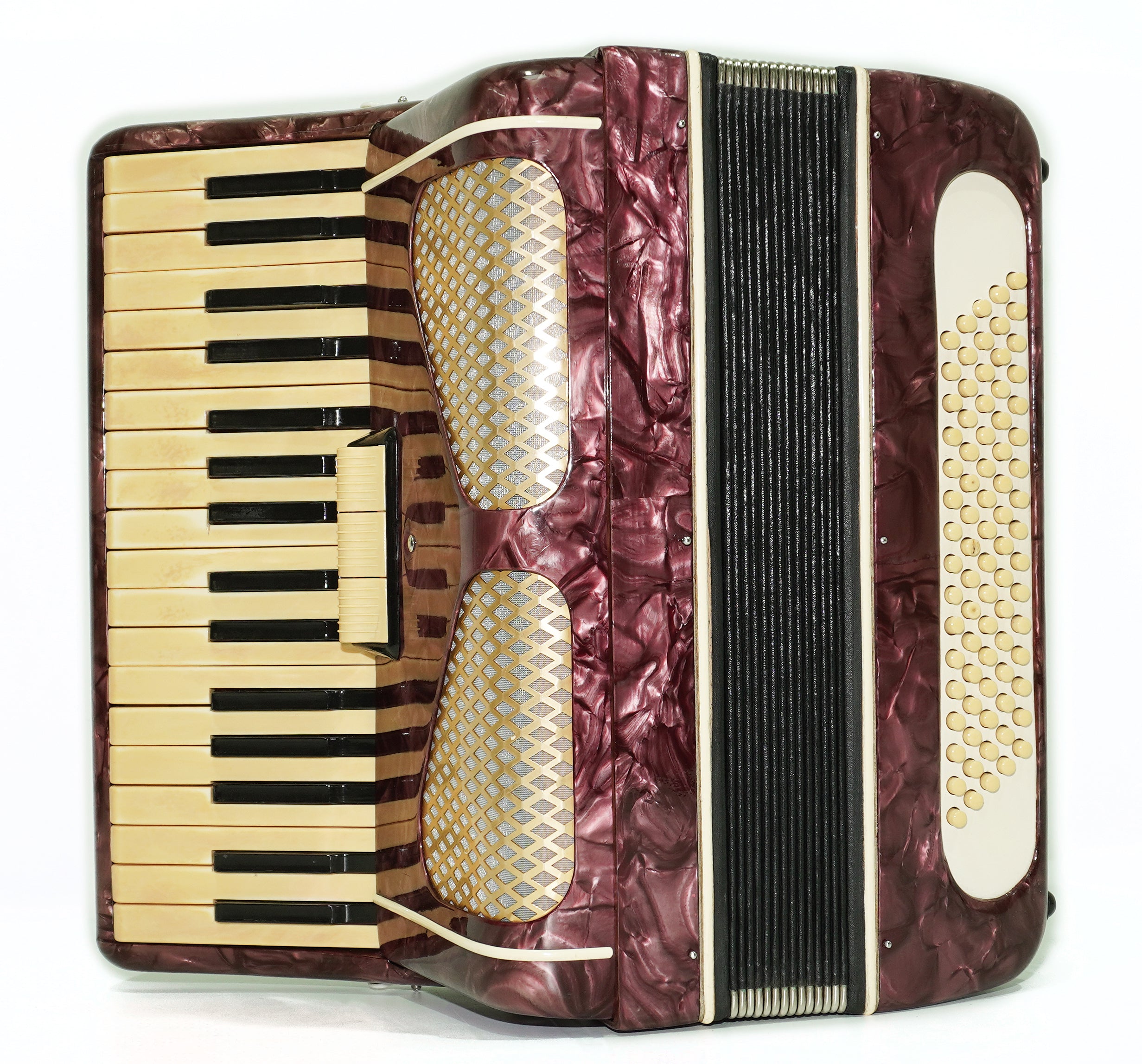 Octava Piano Accordion 80 Bass, made in Russia, New Straps, Accordian for Beginners Children for Study, 2665