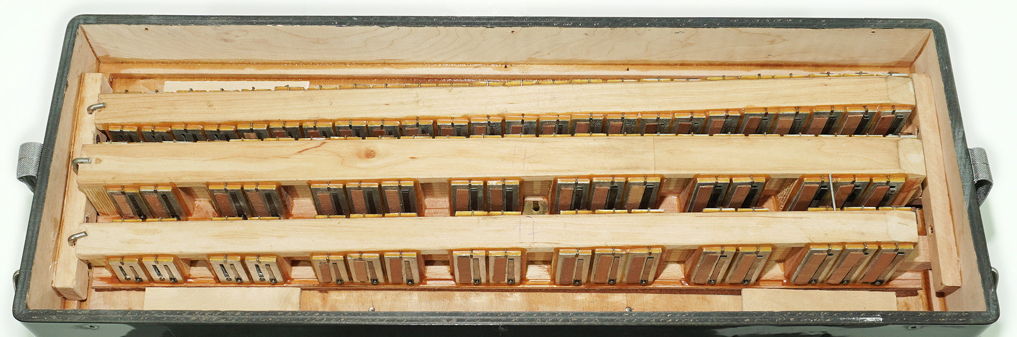 Hess Klingenthal Vintage Accordion 120 Bass, made in Germany, Lightweight Old Original Piano Accordion, New Straps, 2617