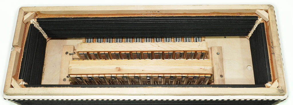 Hess Klingenthal Vintage Accordion 120 Bass, made in Germany, Lightweight Old Original Piano Accordion, New Straps, 2617
