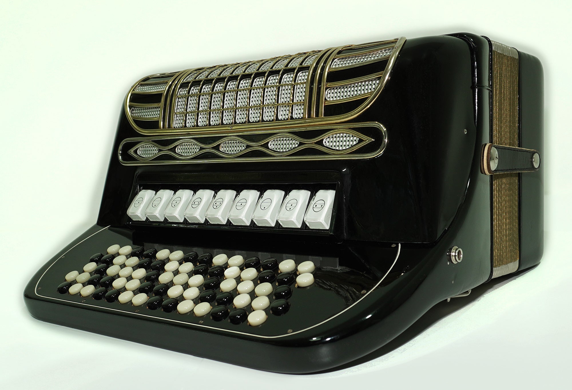 Hohner Riviera III C Griff Lightweight 5 Row Button Accordion 96 Bass made in Germany, with original straps, 2617