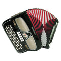 Grossmann Vintage 5 Row Button Accordion 120 Bass, made in Italy, New Straps, Rare Original Italian Accordian Instrument, Amazing sound! 2613