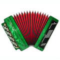 Tulskiy Bayan Tula 202, 3 Row Chromatic Button Accordion, Perfect Bayan B System, New Straps and Soft Case, Soviet Garmoshka Tula, 2618