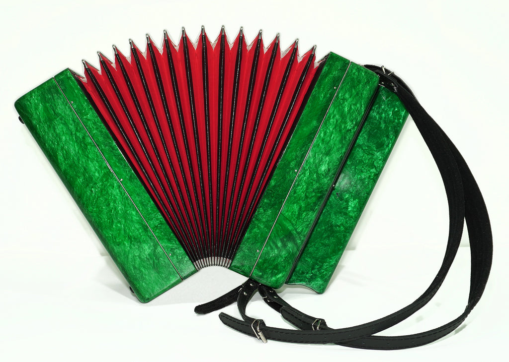 Tulskiy Bayan Tula 202, 3 Row Chromatic Button Accordion, Perfect Bayan B System, New Straps and Soft Case, Soviet Garmoshka Tula, 2618