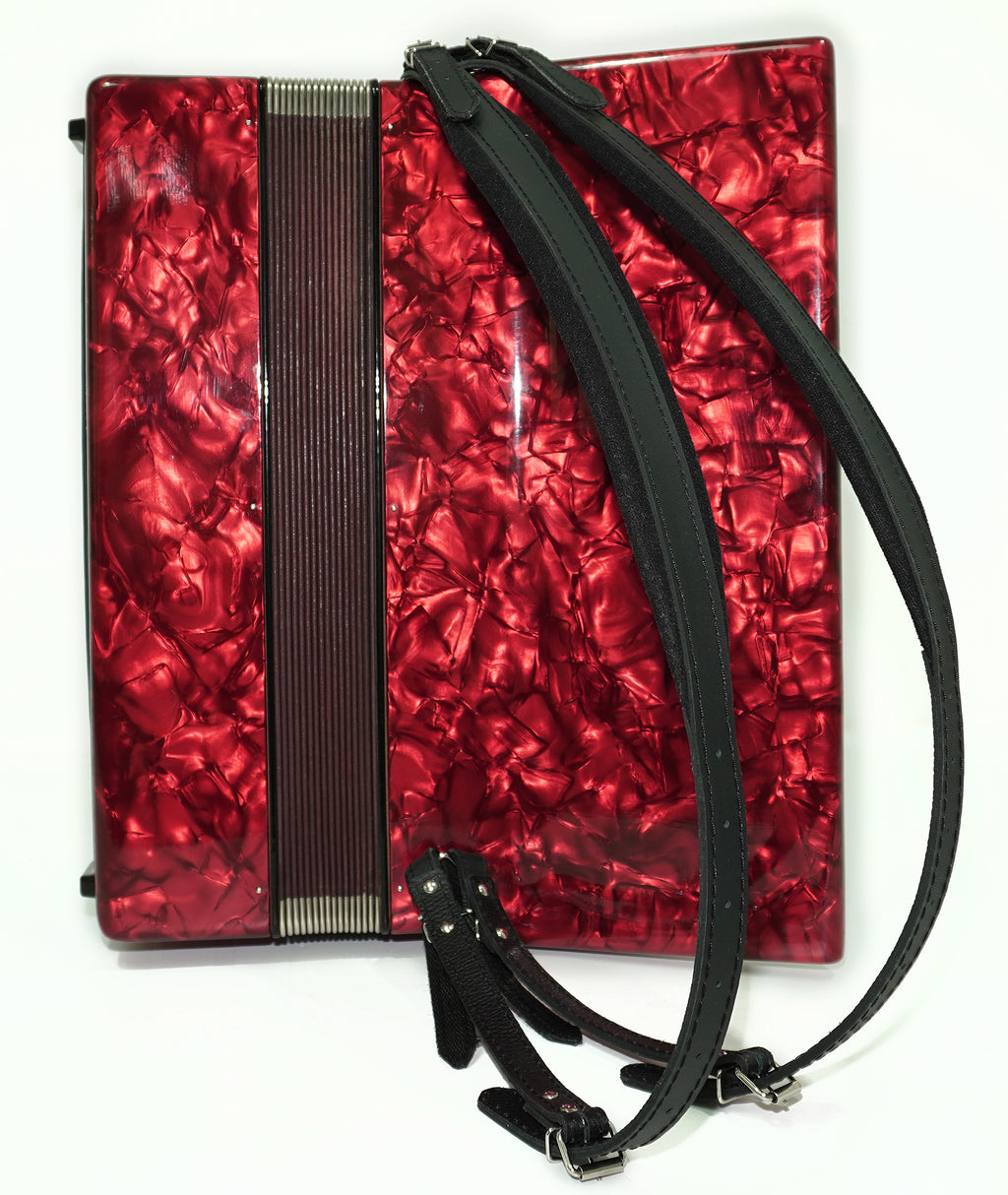Weltmeister Diana Accordion 120 Bass, German Accordian Instrument, New Straps and Soft Case for Gift, Original Keyboard Piano Acordeone, 2619