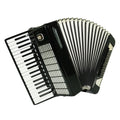 Weltmeister Stella 96 Bass Accordion made in Germany, New Straps and Soft Case for Gift, Original Keyboard Piano Accordian Instrument, 2627