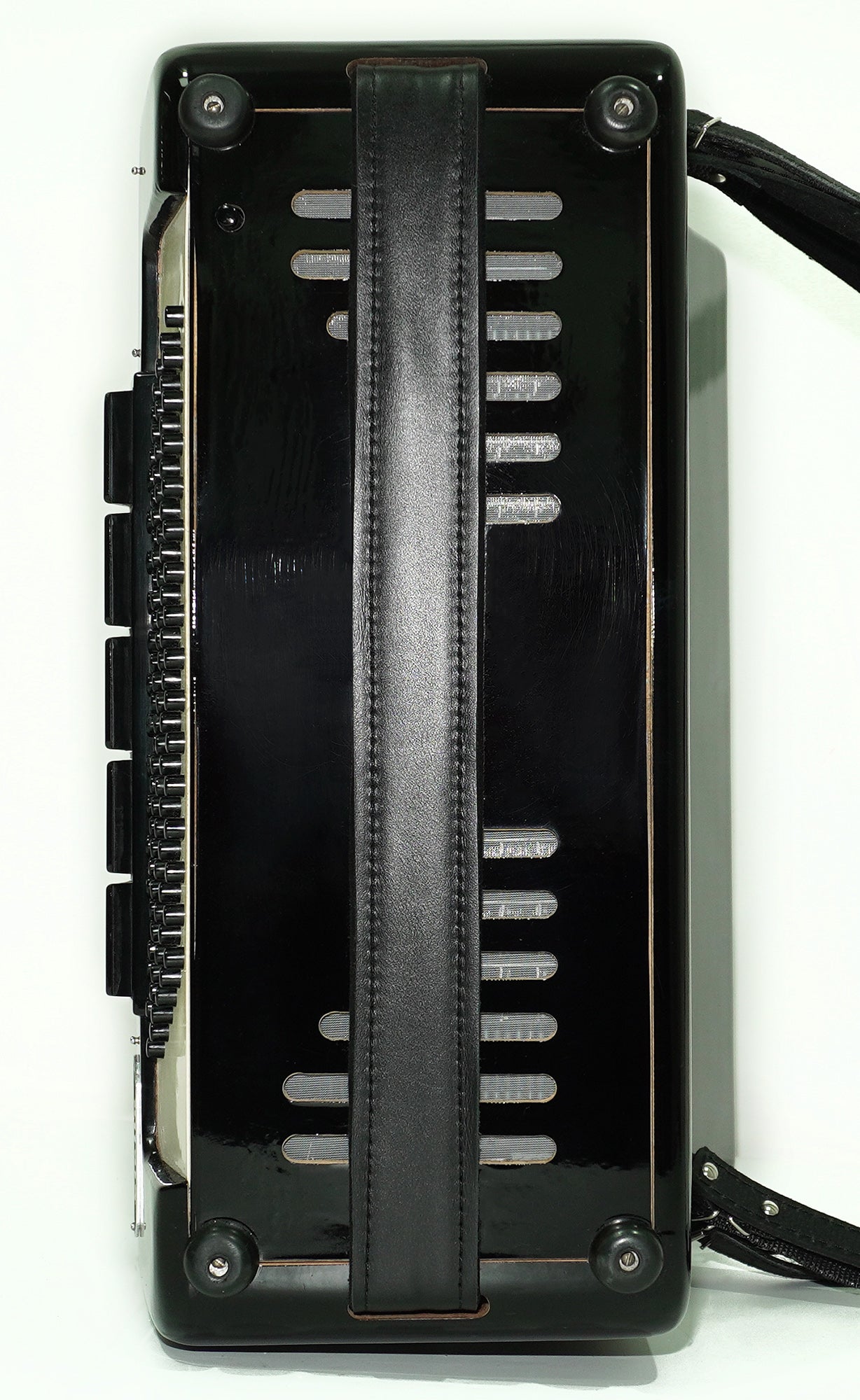 Weltmeister Stella 96 Bass Accordion made in Germany, New Straps and Soft Case for Gift, Original Keyboard Piano Accordian Instrument, 2627