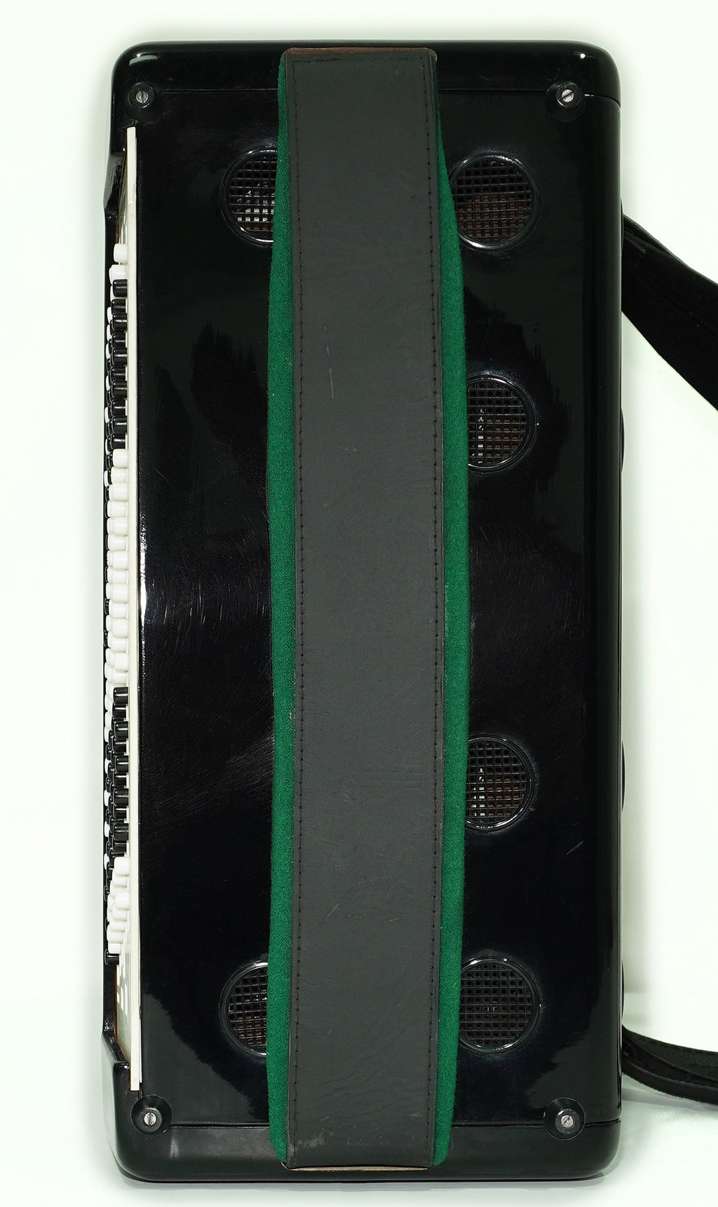 Concert 5 Rows Button Accordion Atlant 120 Bass, Chromatic Ukrainian Bayan, B System, New straps, Rich and Powerful sound!, 2628