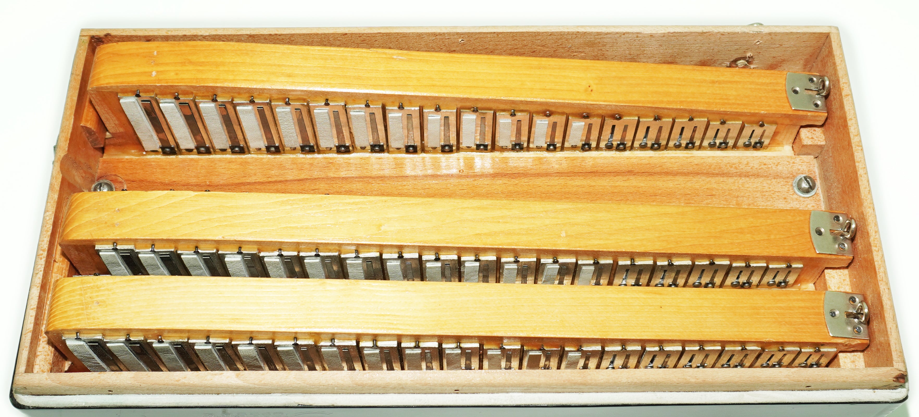 Tulskiy Russian Bayan Etude 205M Button Accordion 100 bass Acordeone de Botones, New Straps, Vintage Tula Musical Instrument, 2641