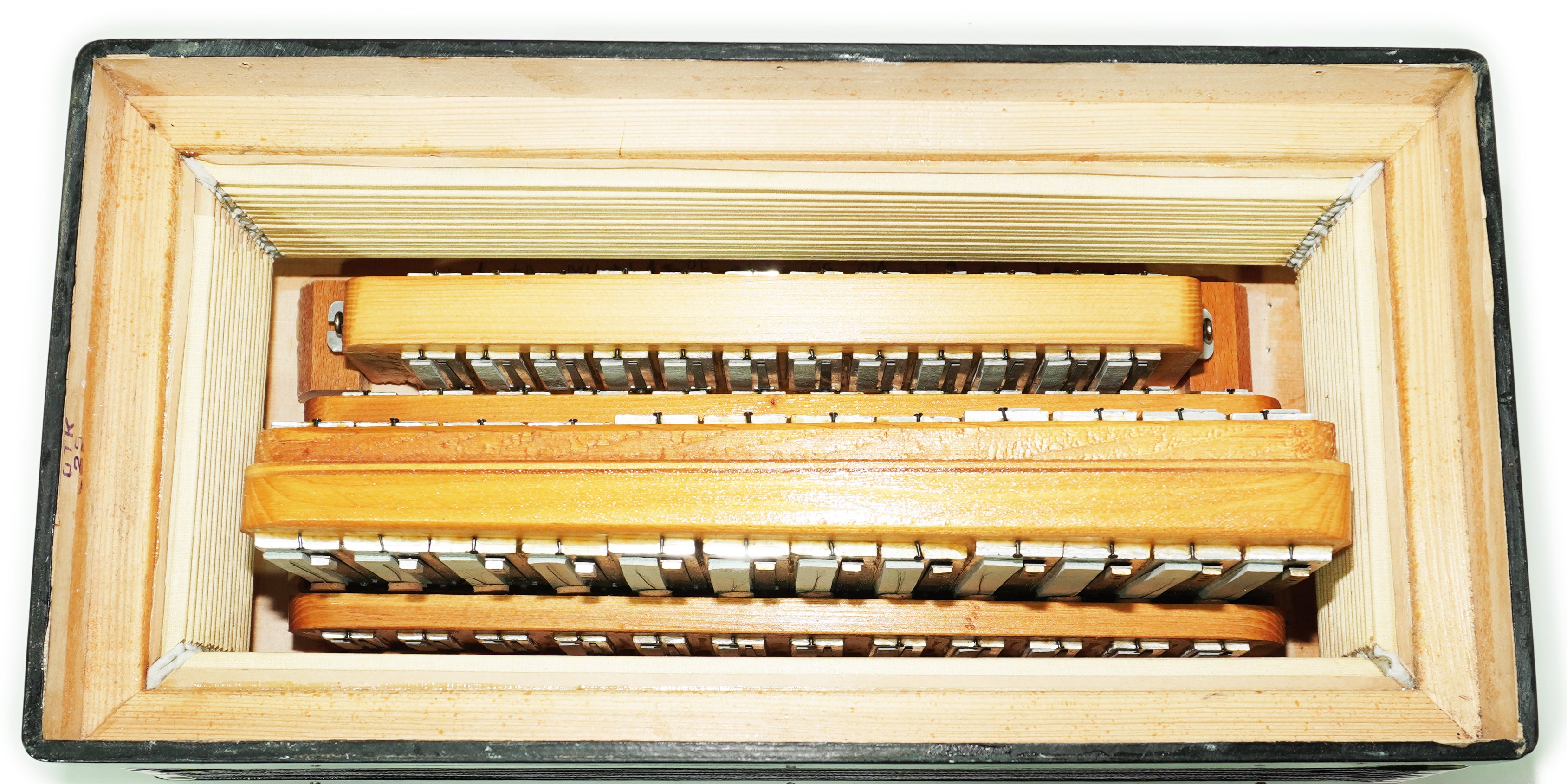 Tulskiy Russian Bayan Etude 205M Button Accordion 100 bass Acordeone de Botones, New Straps, Vintage Tula Musical Instrument, 2641