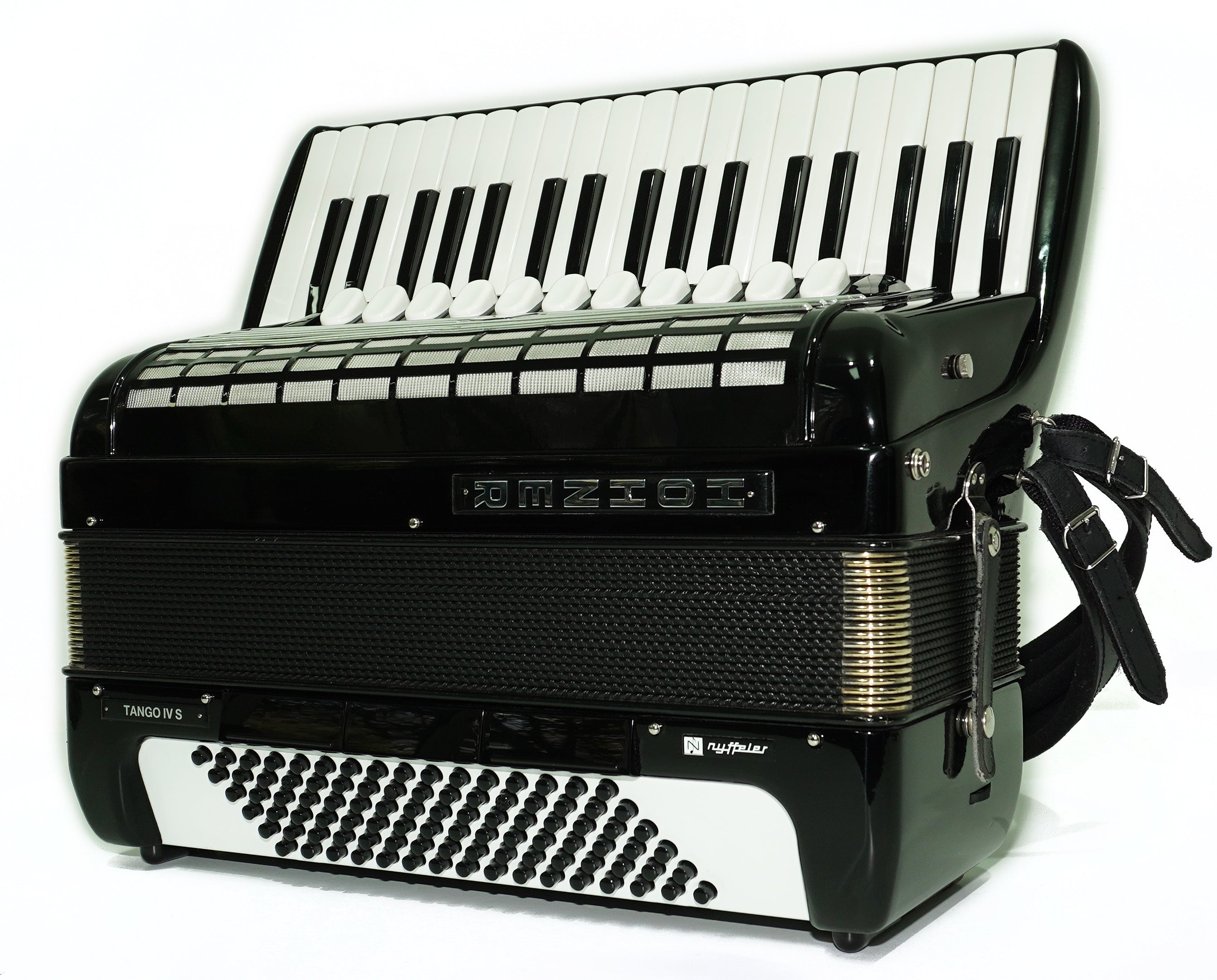 Hohner Tango IV S Vintage Piano Akkordeon Made in Germany, Akkordeon mit Original Qualitätsklaviatur, inkl. Riemen und Hartschalenkoffer, Erstaunlicher Klang! 2639