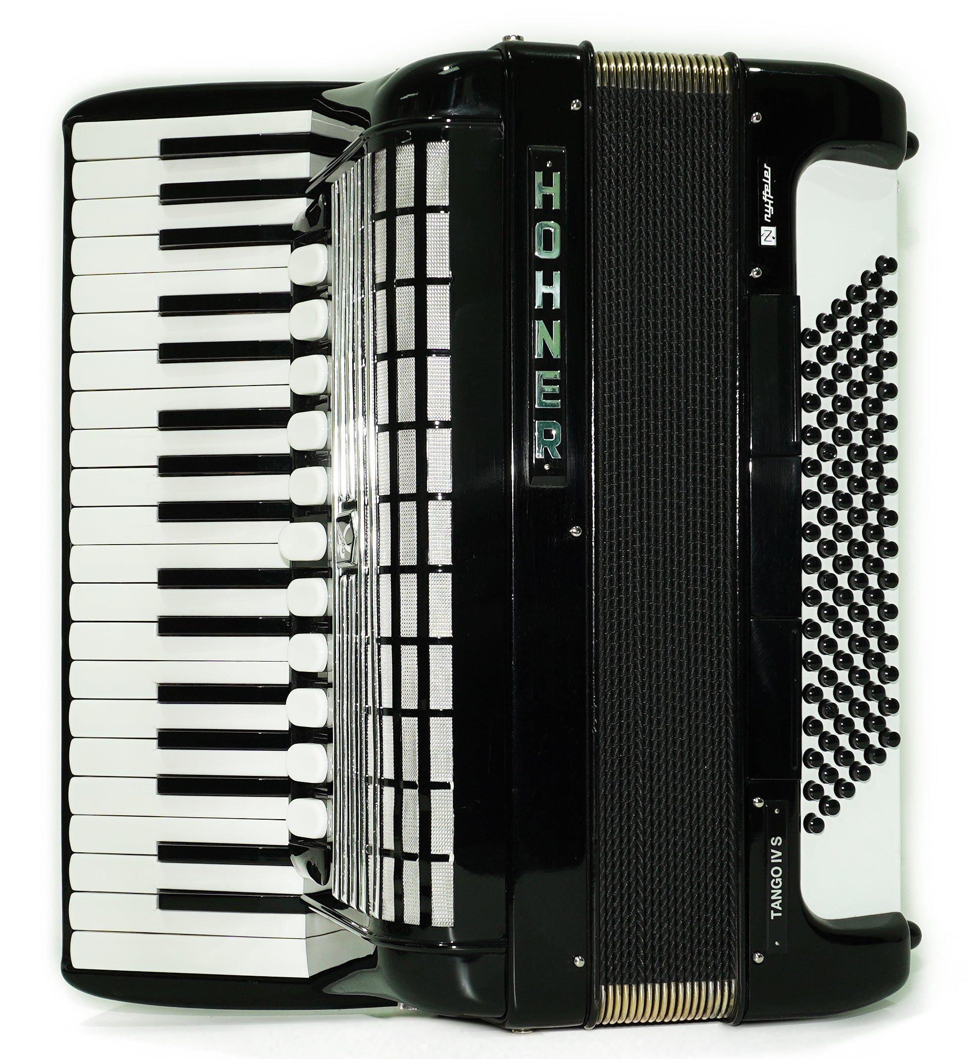 Hohner Tango IV S Vintage Piano Akkordeon Made in Germany, Akkordeon mit Original Qualitätsklaviatur, inkl. Riemen und Hartschalenkoffer, Erstaunlicher Klang! 2639