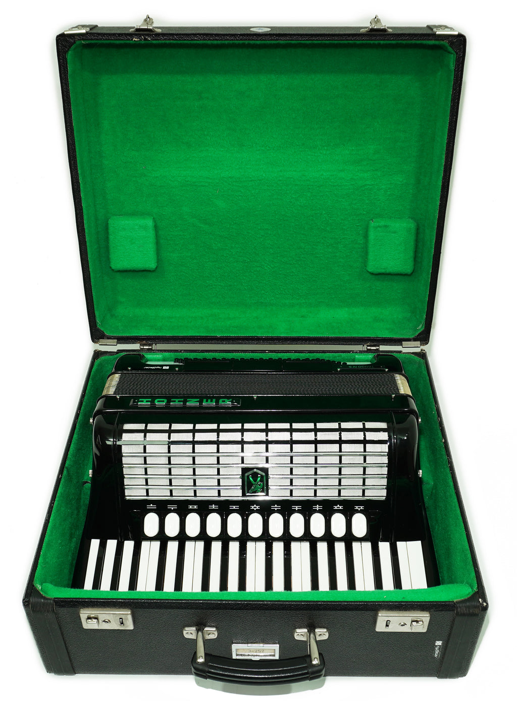 Hohner Tango IV S Vintage Piano Akkordeon Made in Germany, Akkordeon mit Original Qualitätsklaviatur, inkl. Riemen und Hartschalenkoffer, Erstaunlicher Klang! 2639