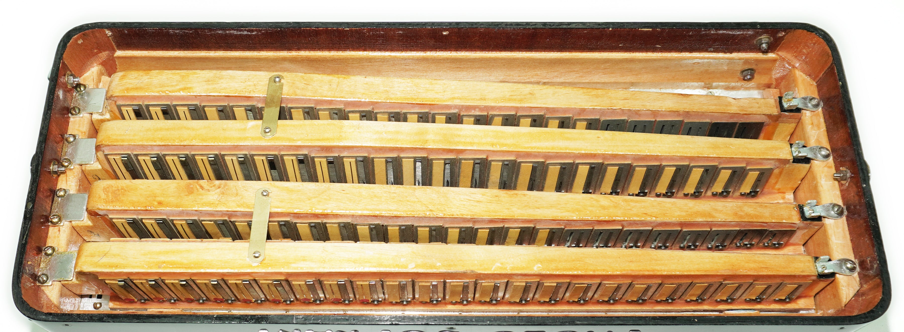 Paolo Soprani 5 Rows Button Accordion 120 Bass made in Italy, C Griff Professional Concert Accordeone de Botones for Adults