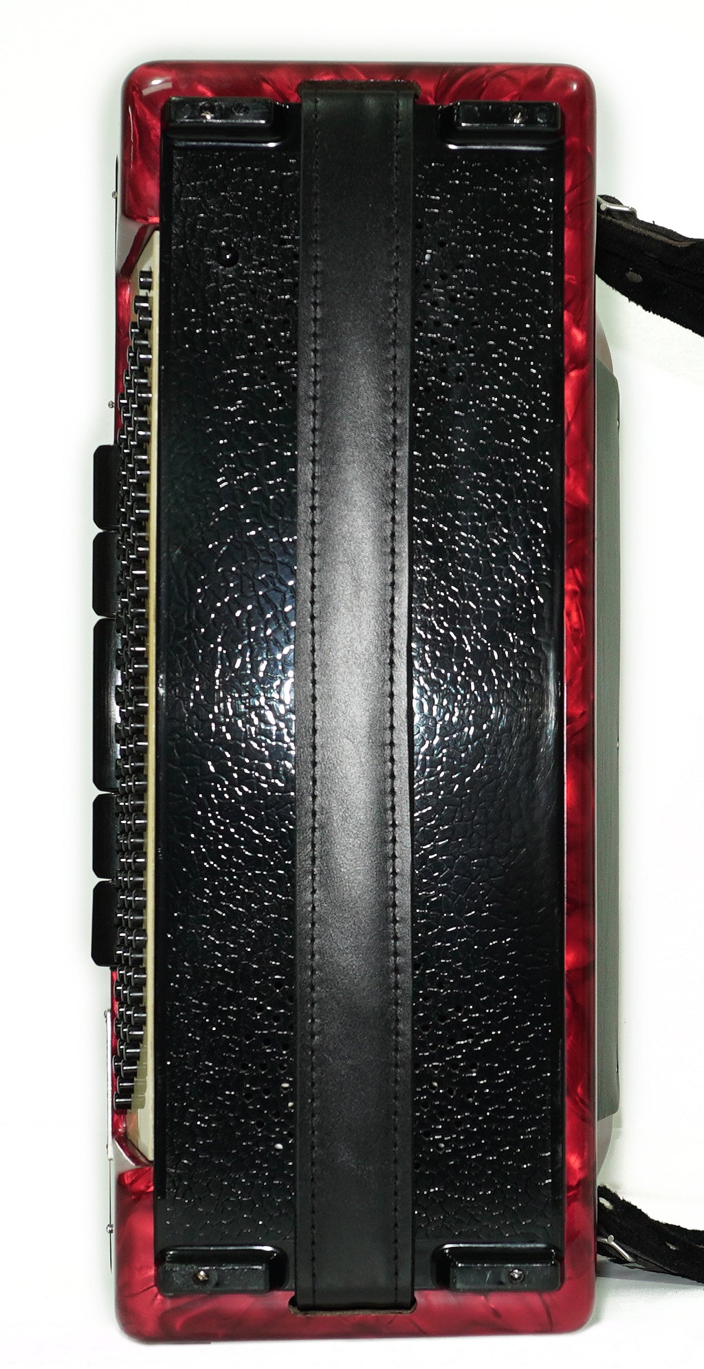 Weltmeister Grandina Button Accordion 120 Bass, made in Germany, 5 Row Bayan B Griff, Straps and Soft Case, Vintage Professional Accordion, 2642