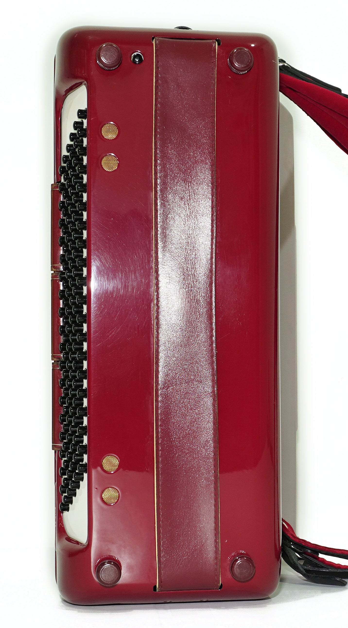 Hohner Atlantic IV De Luxe Piano Accordion, made in Germany 120 Bass, Straps and Soft Bag, Vintage Original Musical Instrument, 2644