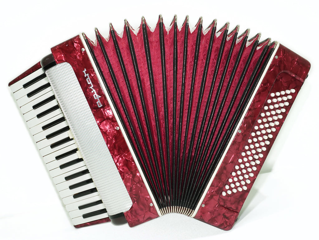 Russian Piano Accordion Akkord Orion, made in Russia, 80 Bass Buttons, New Straps, Original Musical Instrument, Tuned Soviet Accordion, 2648