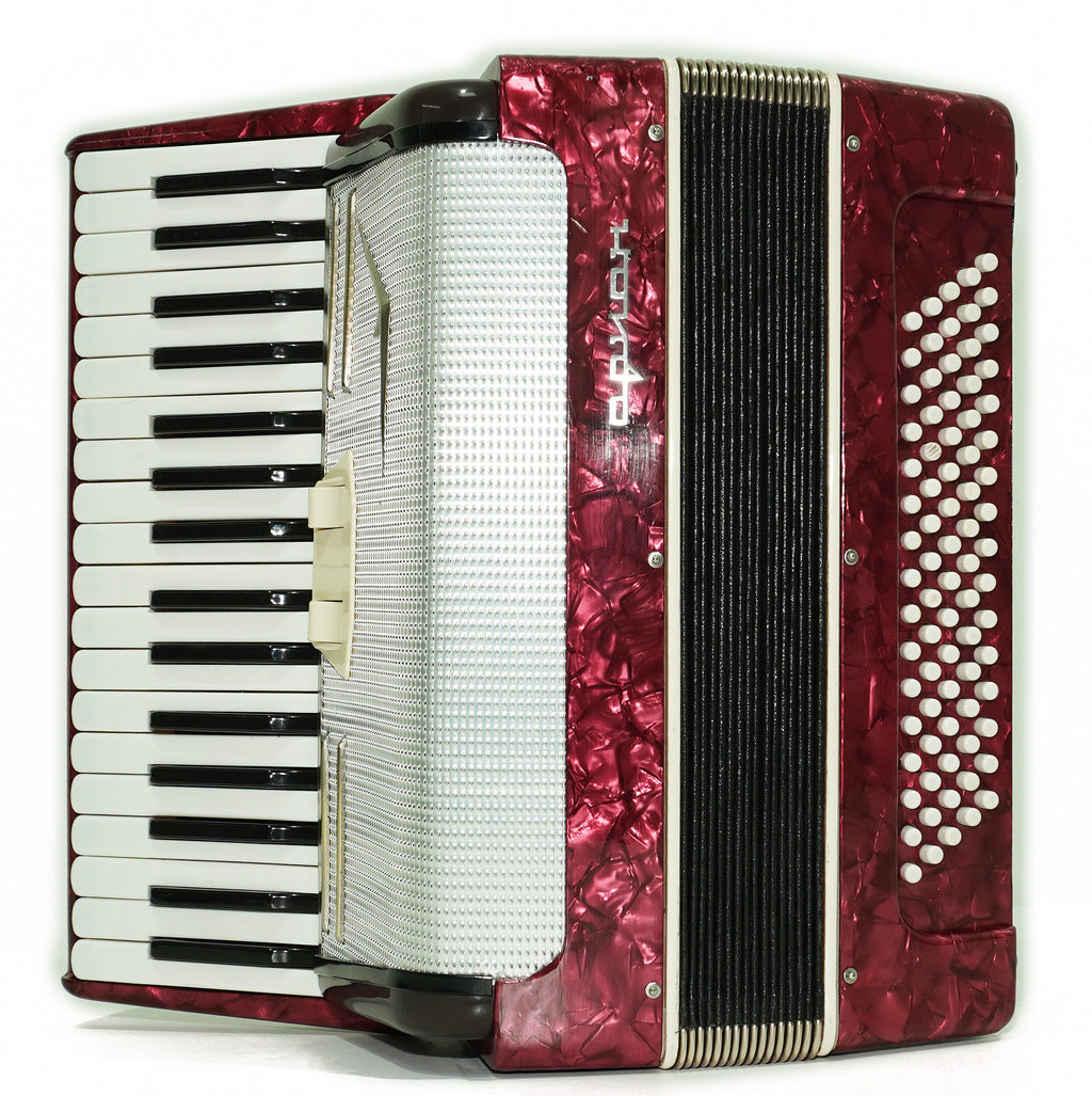 Russian Piano Accordion Akkord Orion, made in Russia, 80 Bass Buttons, New Straps, Original Musical Instrument, Tuned Soviet Accordion, 2648