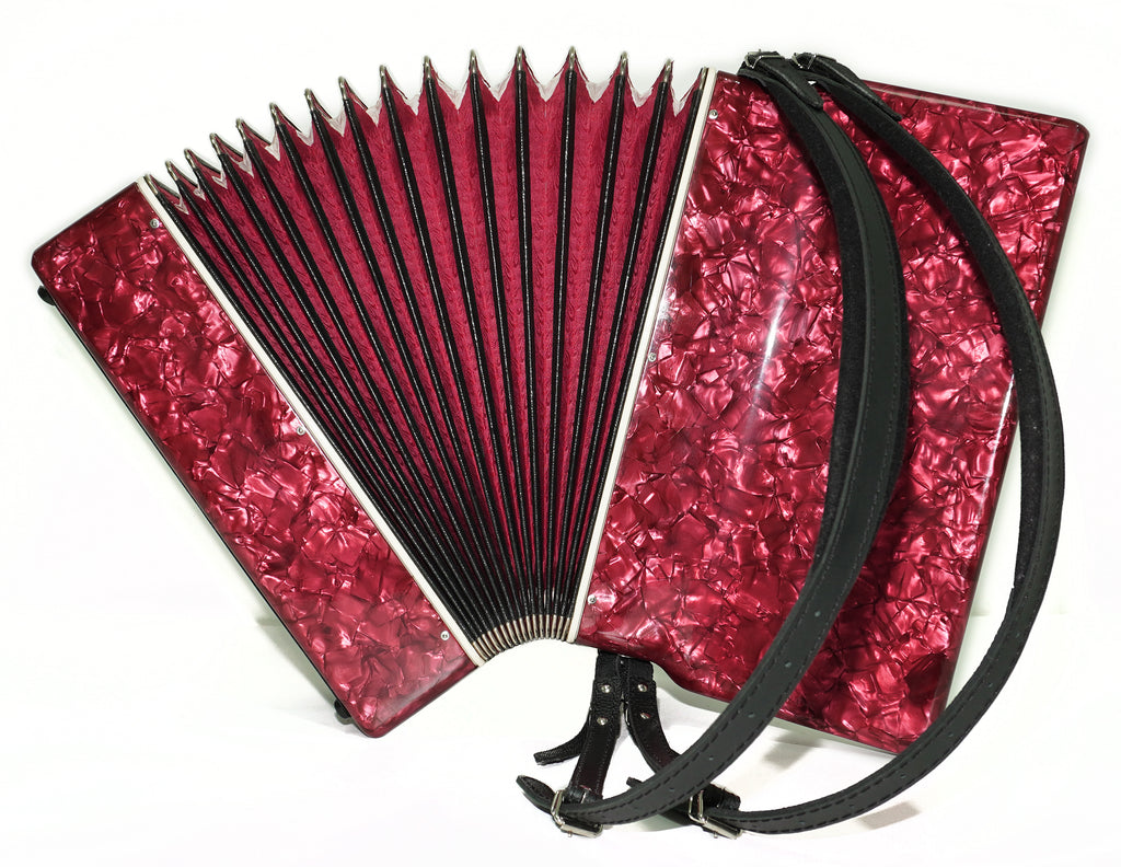 Russian Piano Accordion Akkord Orion, made in Russia, 80 Bass Buttons, New Straps, Original Musical Instrument, Tuned Soviet Accordion, 2648