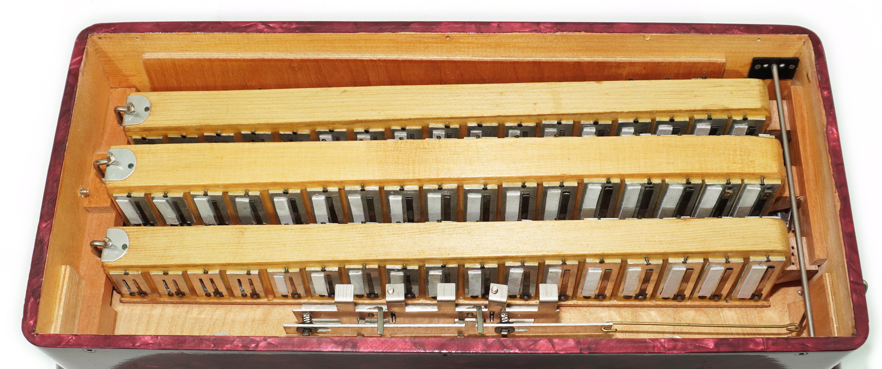 Russian Piano Accordion Akkord Orion, made in Russia, 80 Bass Buttons, New Straps, Original Musical Instrument, Tuned Soviet Accordion, 2648