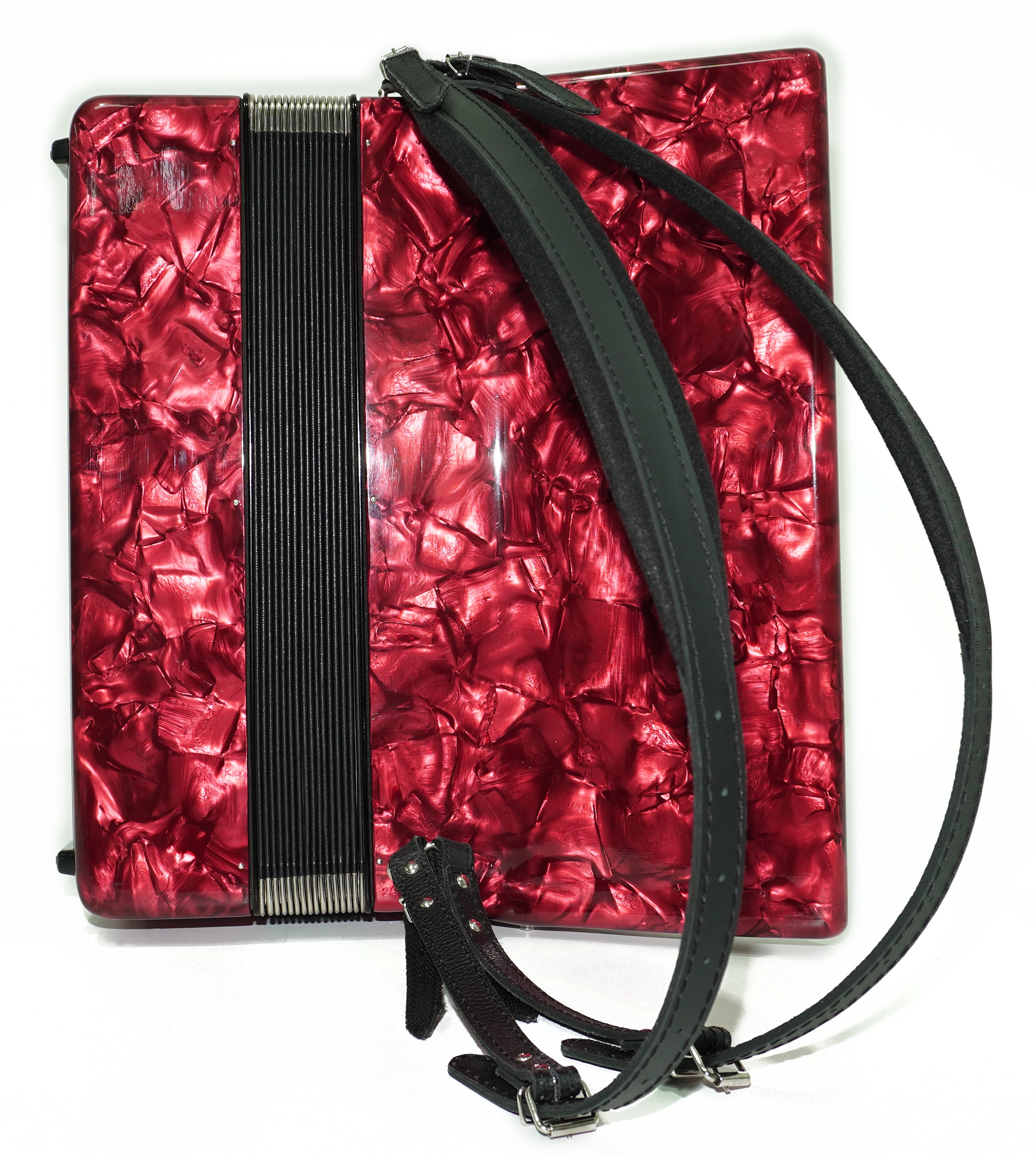 Weltmeister Caprice Accordion 96 Bass, German Accordian Instrument, New Straps and Soft Case for Gift, Original Keyboard Piano Acordeone, 2651