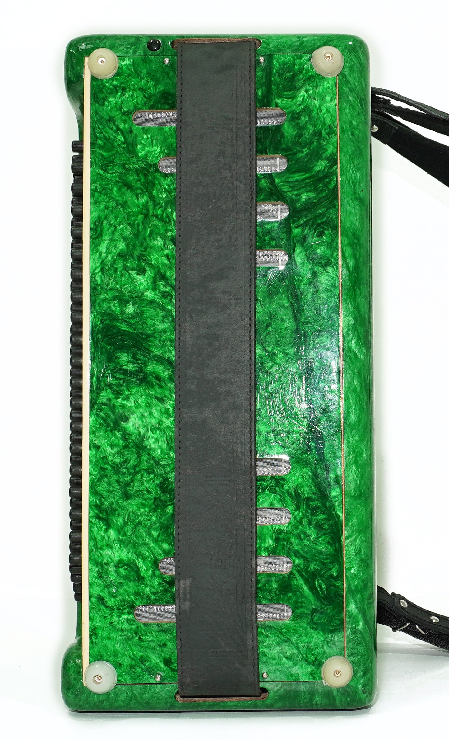 Bayan Accordion Tonica, Button Accordion Instrument 100 Bass, New Straps, Concertina Stradella B System, Soviet Harmonica in Tune, 2654