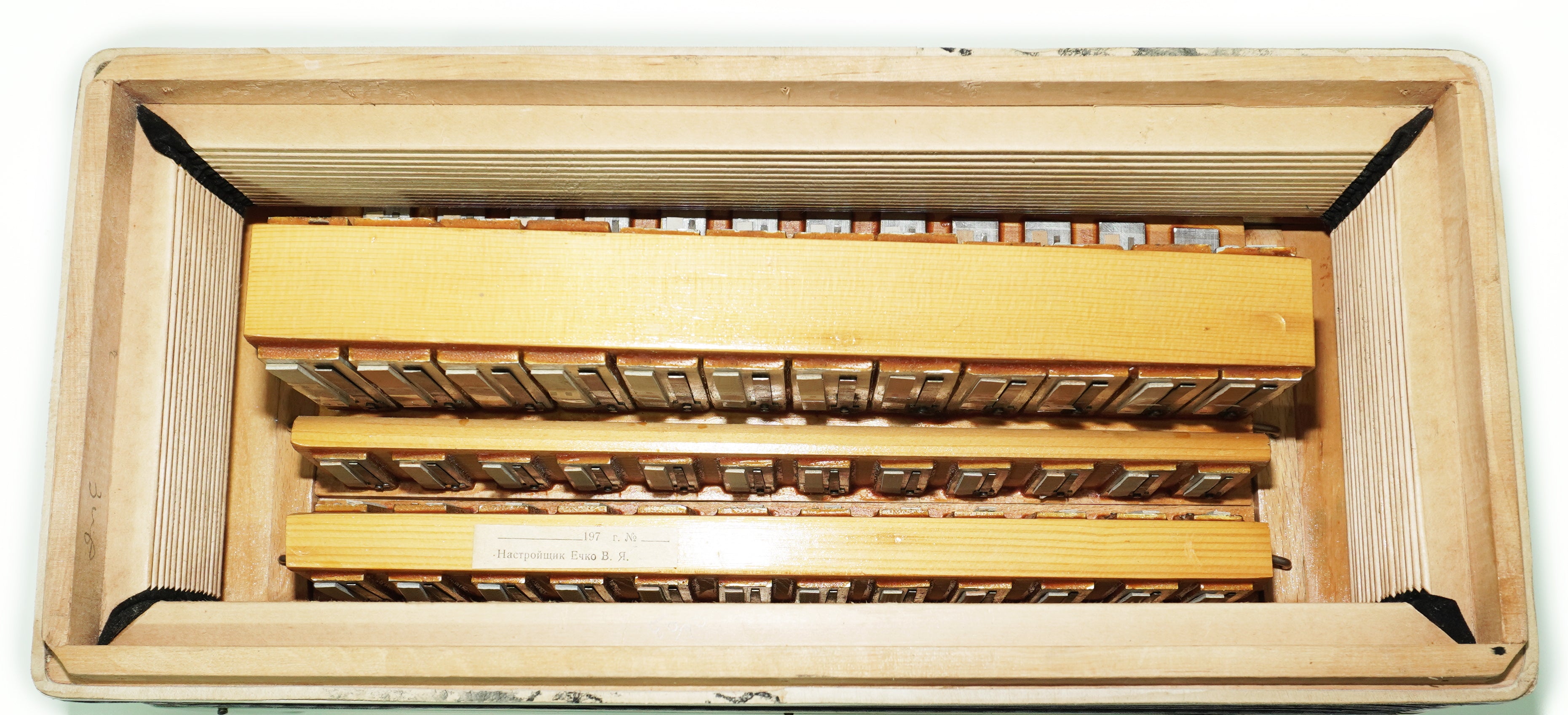 Bayan Accordion Tonica, Button Accordion Instrument 100 Bass, New Straps, Concertina Stradella B System, Soviet Harmonica in Tune, 2654