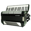Hohner Tango IM Vintage-Pianoakkordeon, 96 Bässe, hergestellt in Deutschland, leichtgewichtiges Original-Tastaturakkordeon, mit neuen Gurten, 2662
