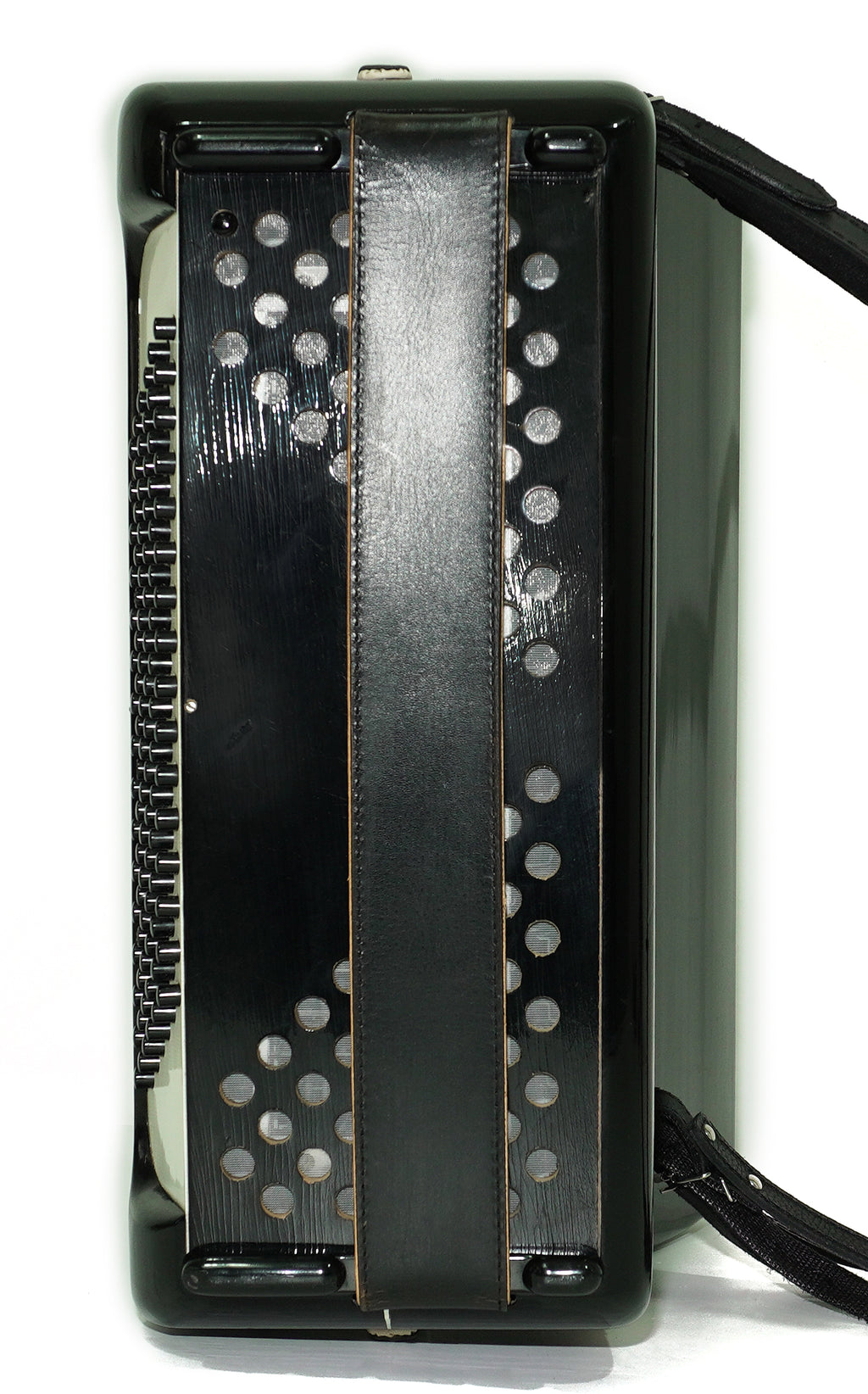 Hohner Tango IM Vintage-Pianoakkordeon, 96 Bässe, hergestellt in Deutschland, leichtgewichtiges Original-Tastaturakkordeon, mit neuen Gurten, 2662