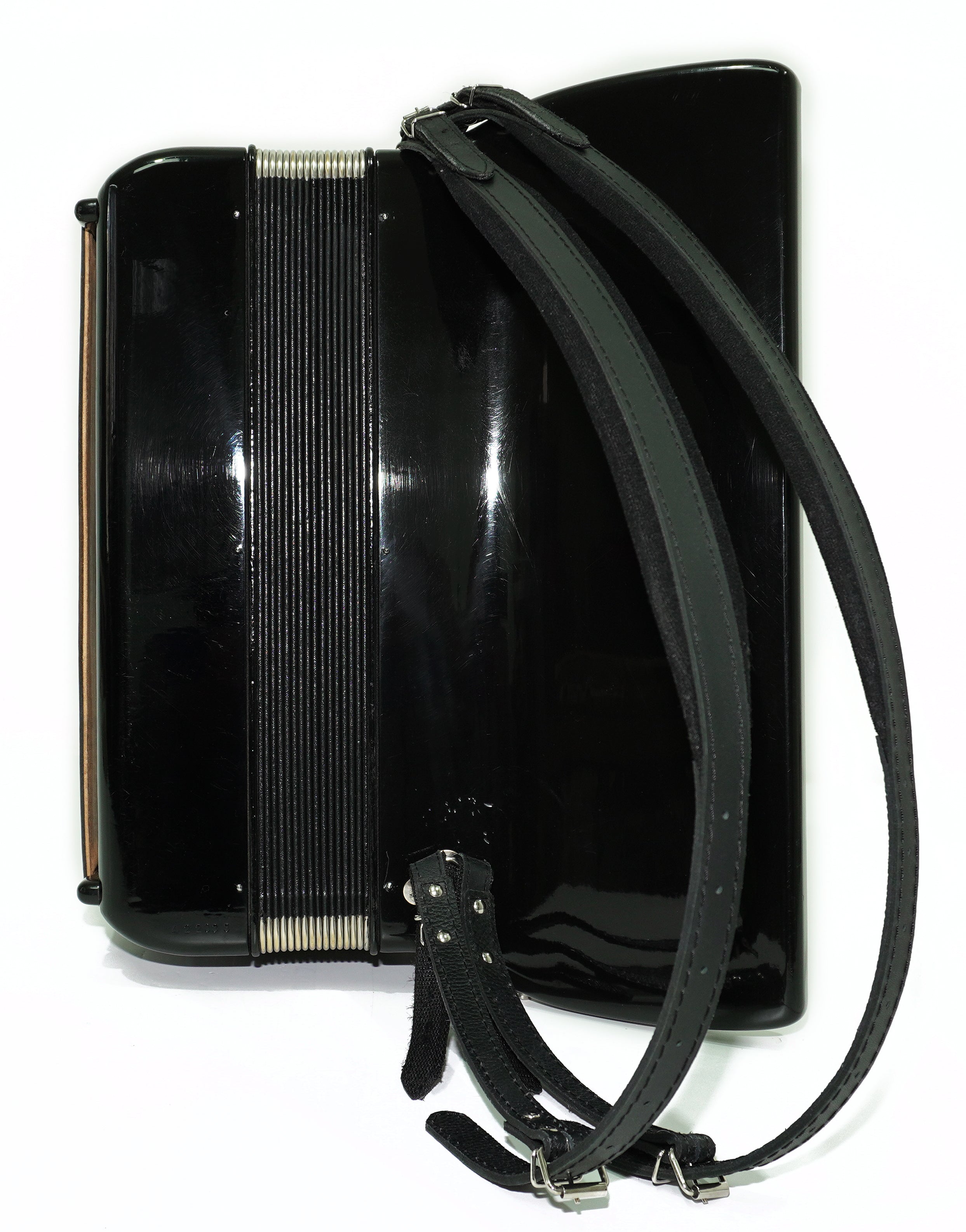 Hohner Tango IM Vintage-Pianoakkordeon, 96 Bässe, hergestellt in Deutschland, leichtgewichtiges Original-Tastaturakkordeon, mit neuen Gurten, 2662