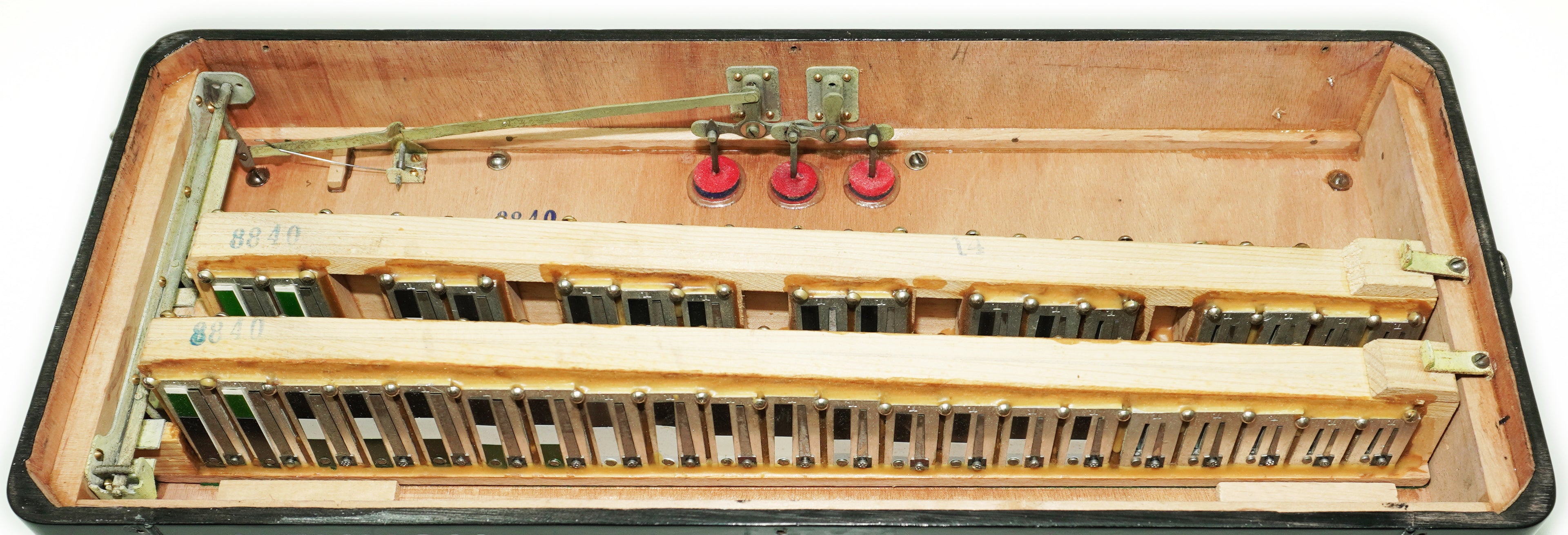 Hohner Tango IM Vintage-Pianoakkordeon, 96 Bässe, hergestellt in Deutschland, leichtgewichtiges Original-Tastaturakkordeon, mit neuen Gurten, 2662