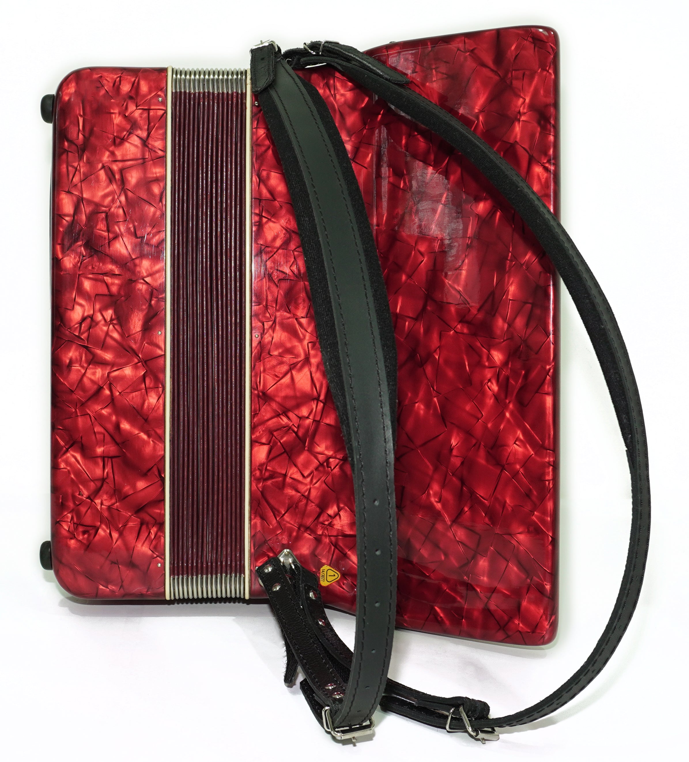 Weltmeister Accordion 96 Bass, German Piano Accordian, New Straps and Soft Case for Gift, Original Keyboard Musical Instrument, 2663