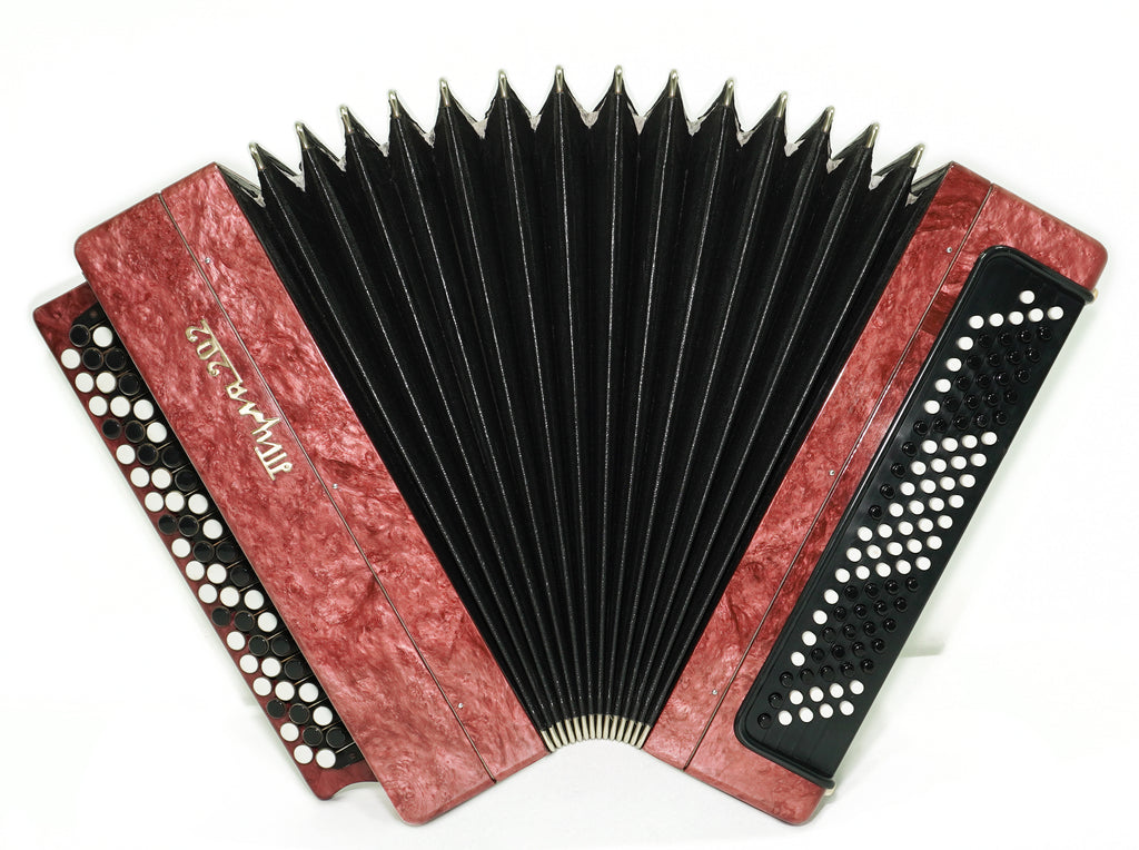 Tulskiy Russian Bayan Tula 202 Button Accordion 100 bass Acordeone de Botones, New Straps and Soft Case for Gift, 2664
